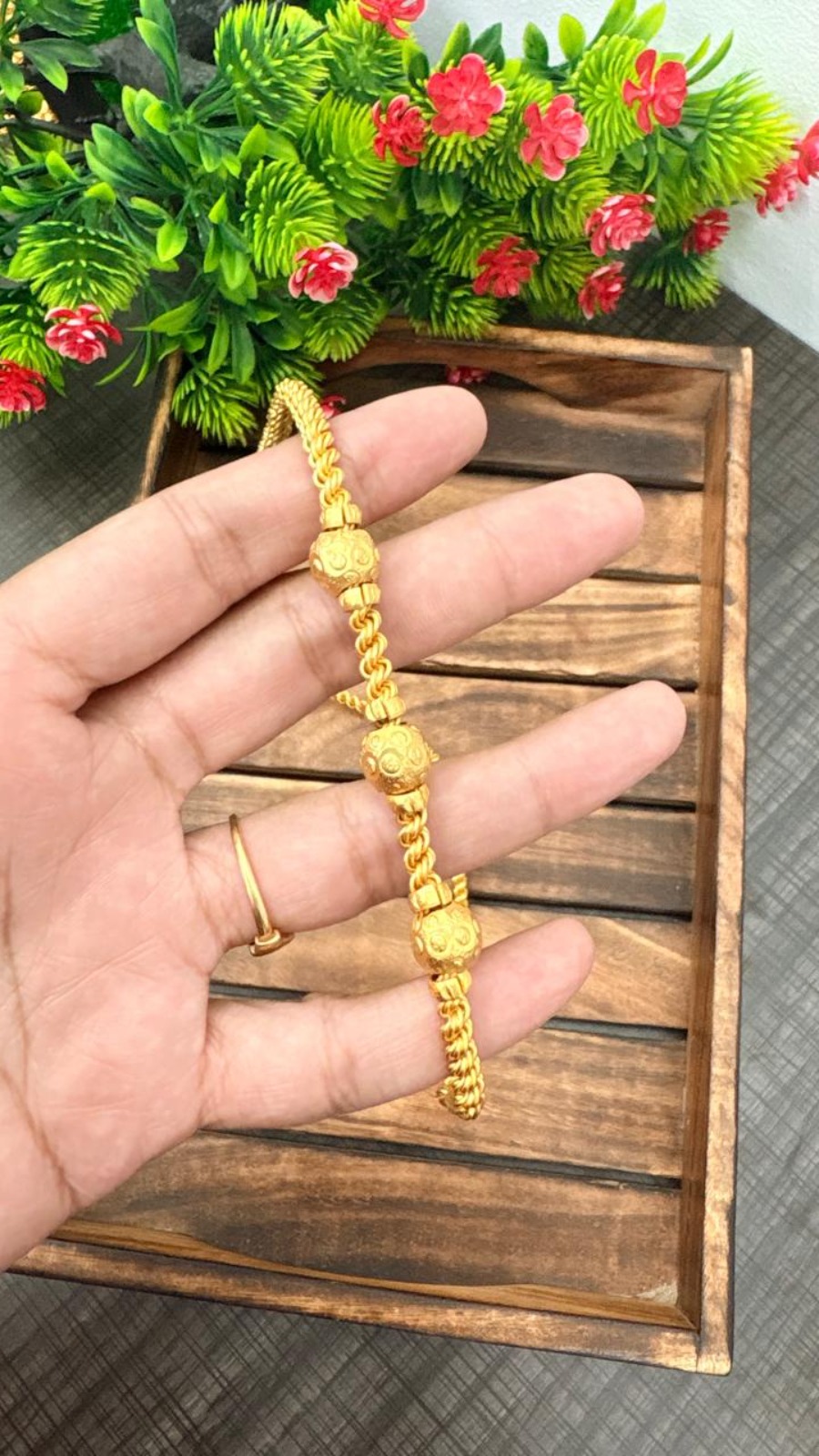 Muhappu Thali chain-Medium-24 inch