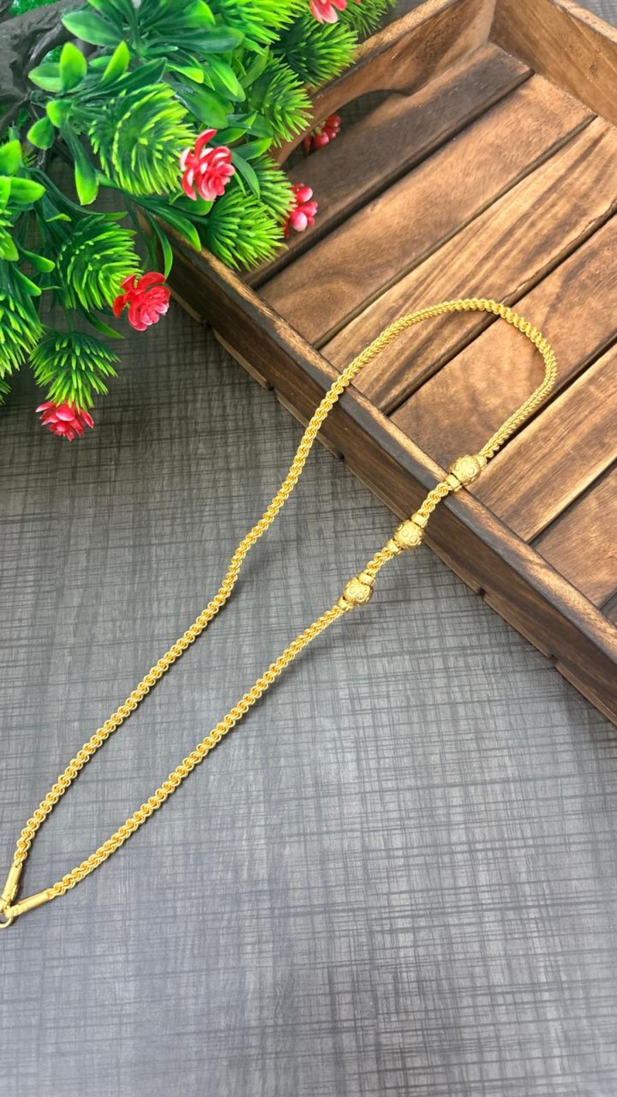 Muhappu Thali chain-Medium-24 inch OG 2