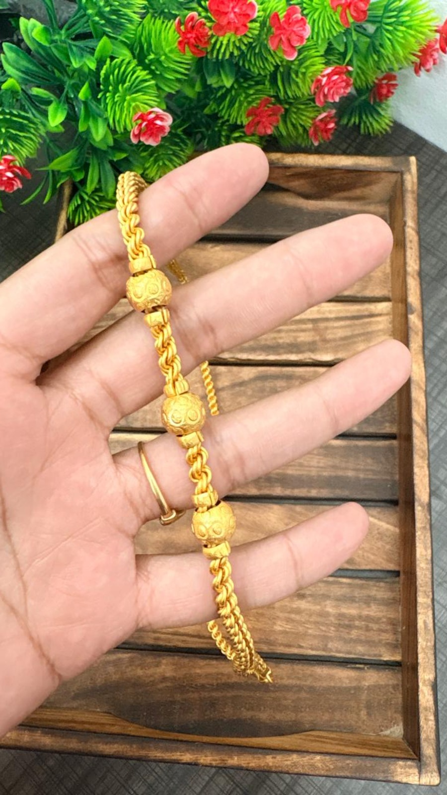 Muhappu Thali chain-Thick-24 inch