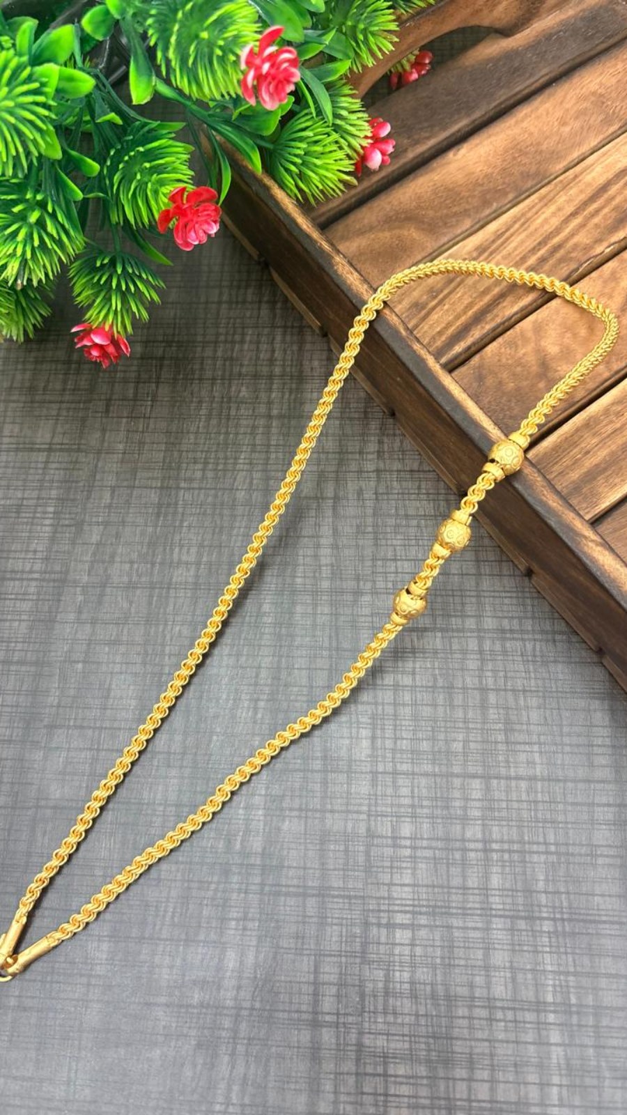 Muhappu Thali chain-Thick OG-24 inch 2