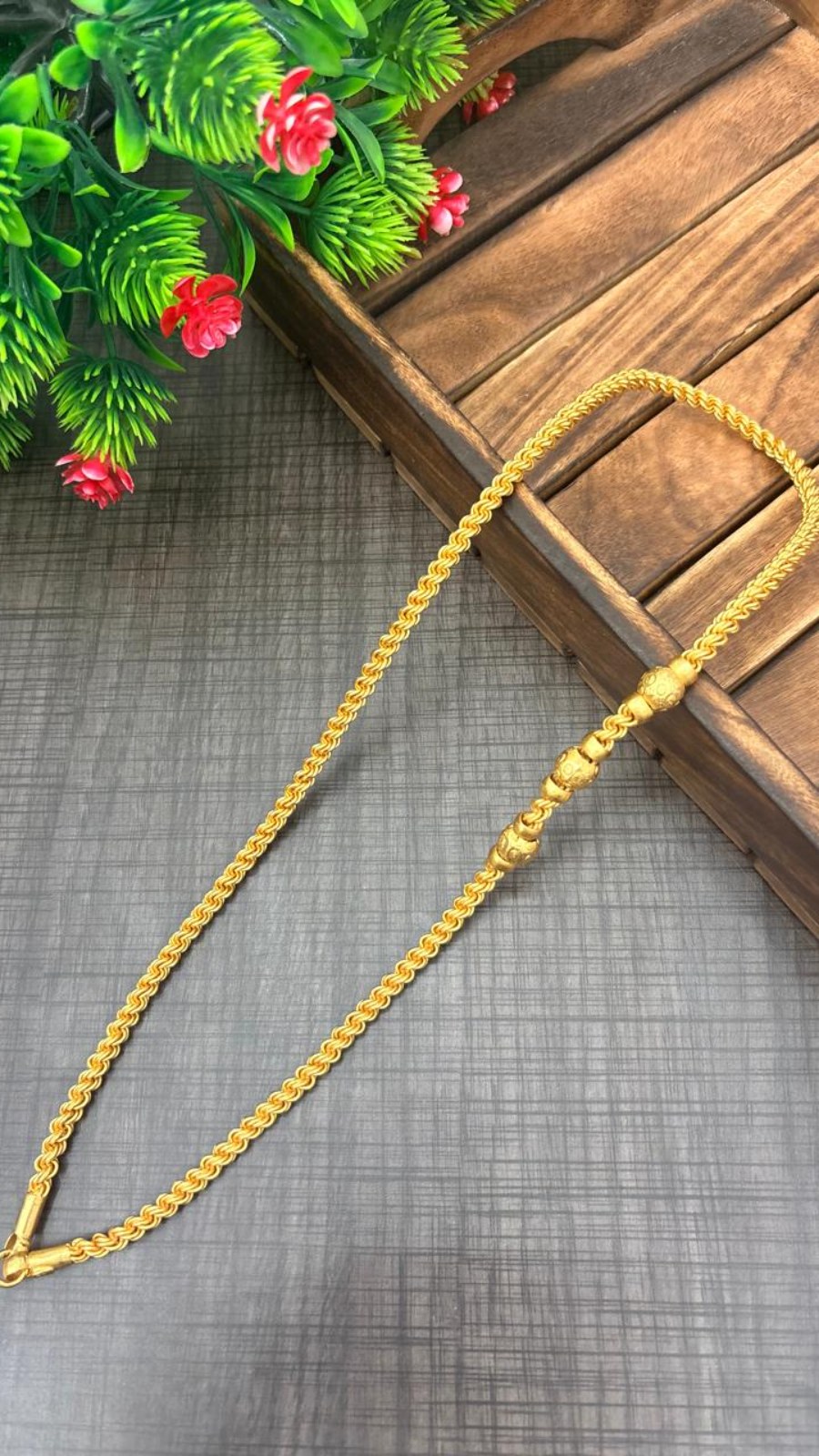 Muhappu Thali chain-Super Thick-24 inch 2