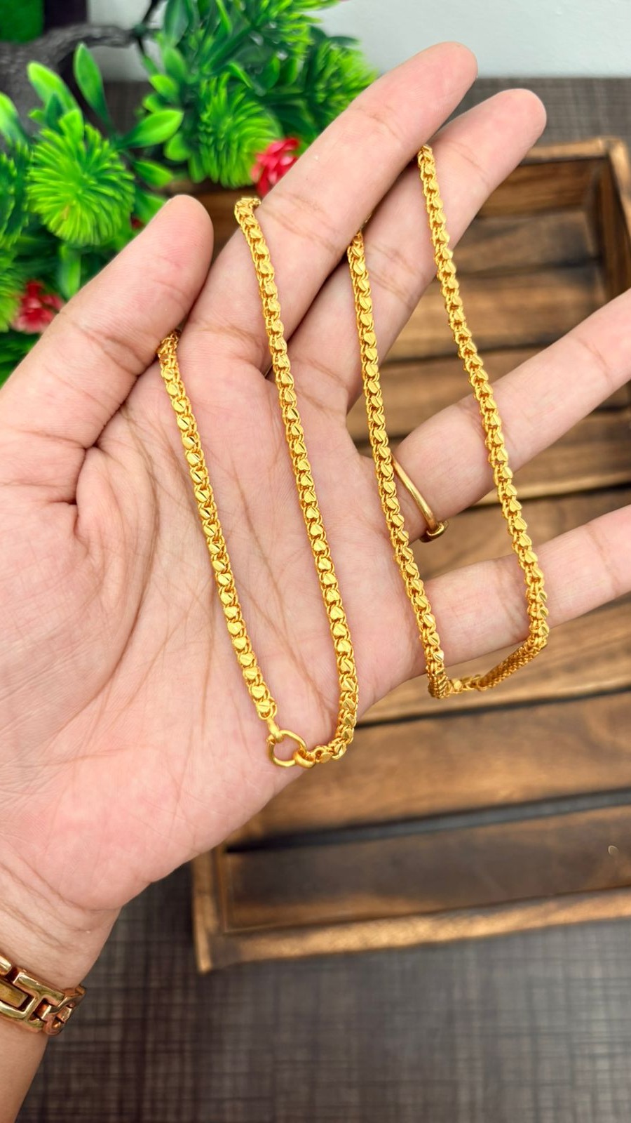Heart Nice chain-(24inch) 1