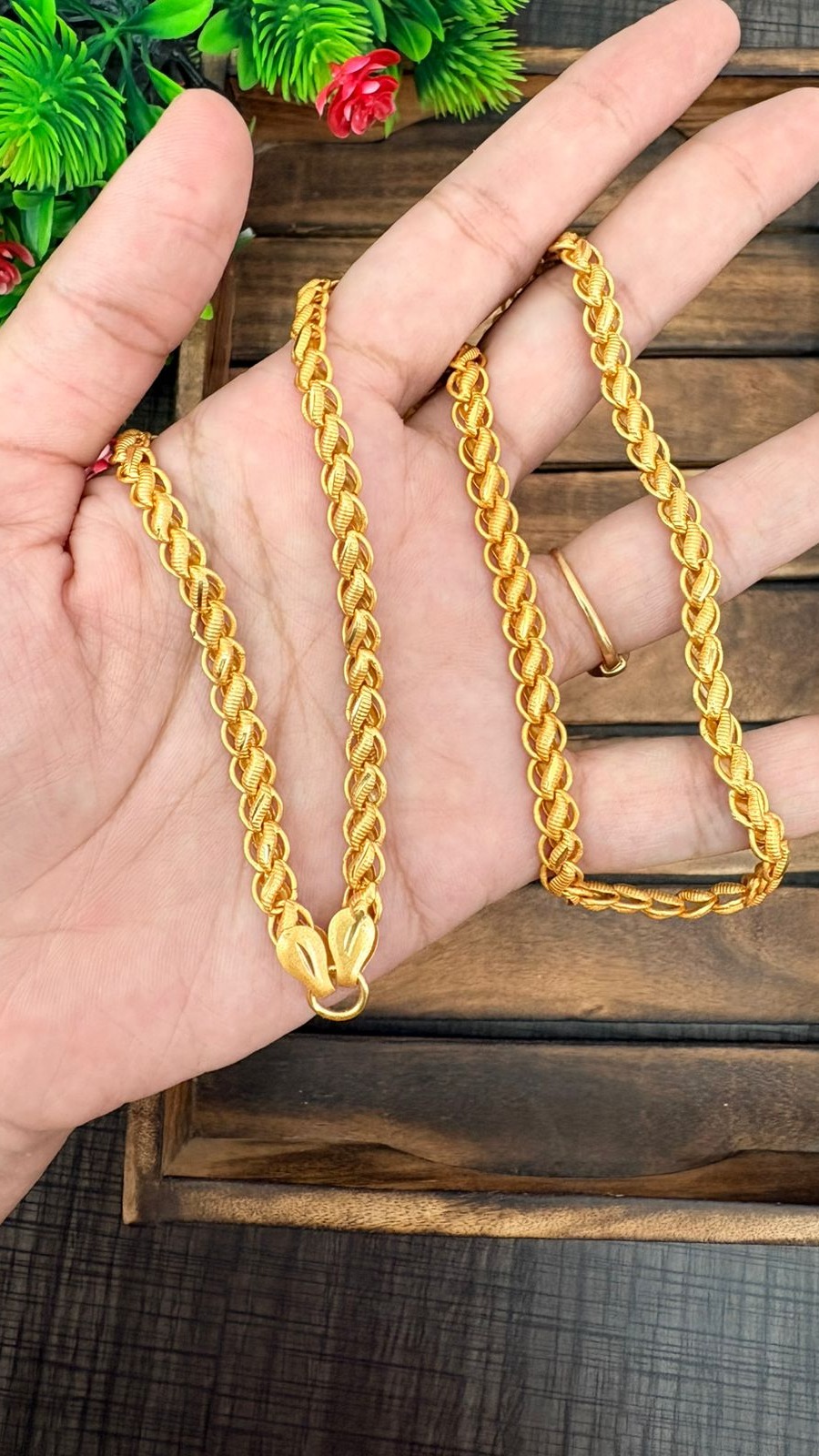 Fancy rope link chain-Medium 1