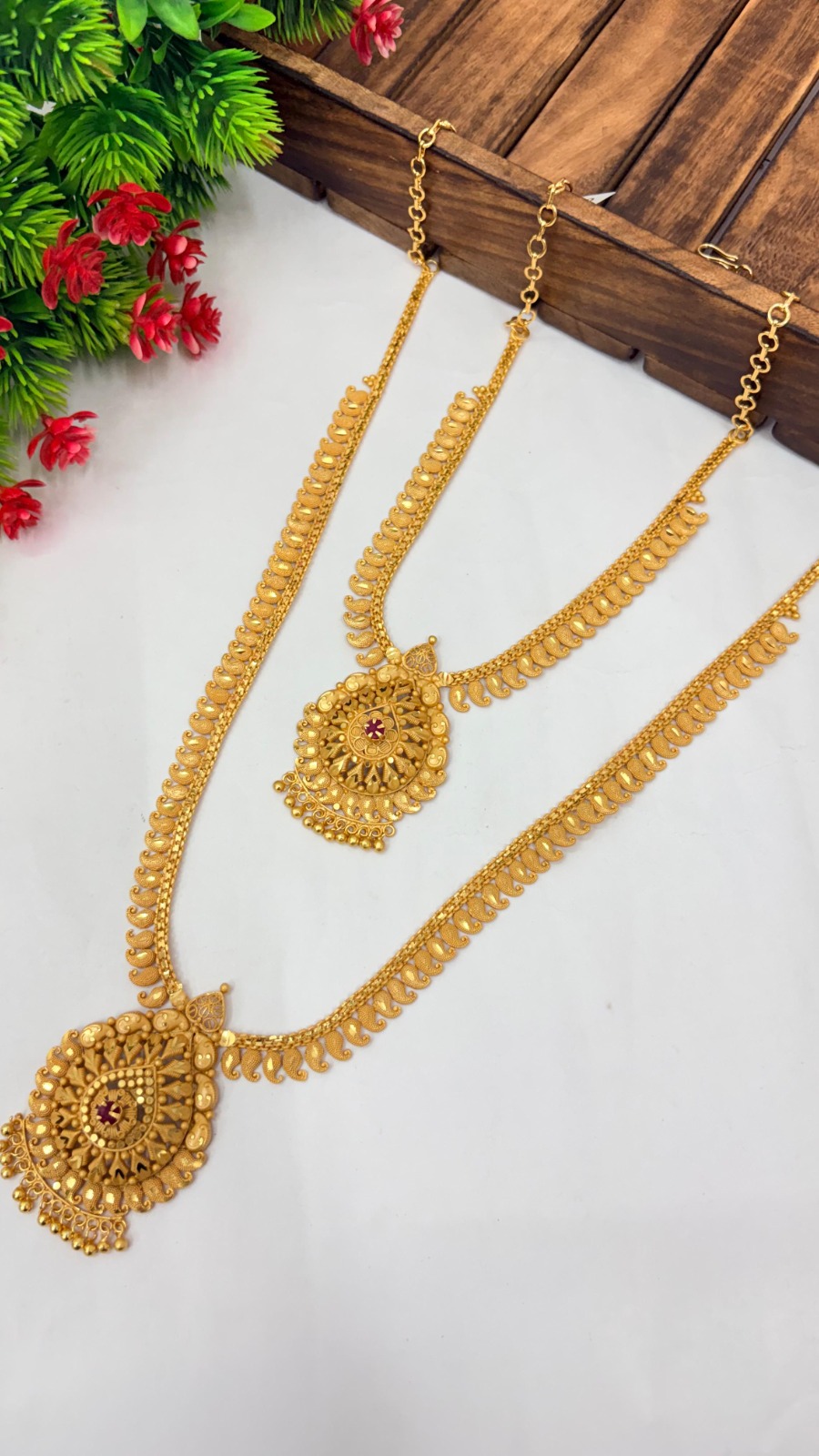 Annapoorna Temple Layered Necklace