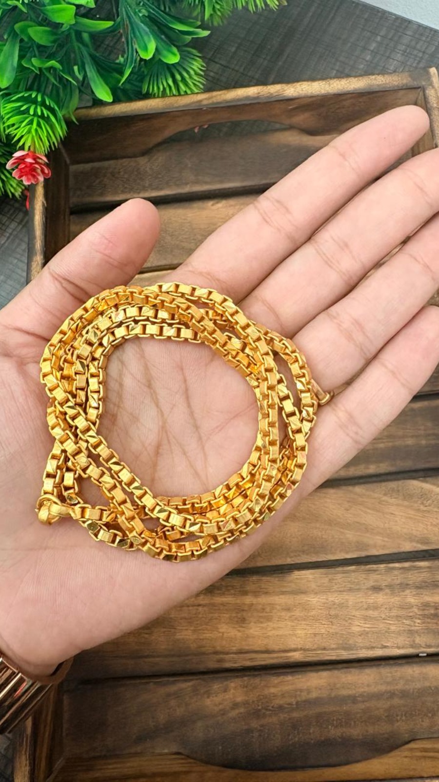 CLASSIC BOX LINK CHAIN -THICK (30 INCH) 1