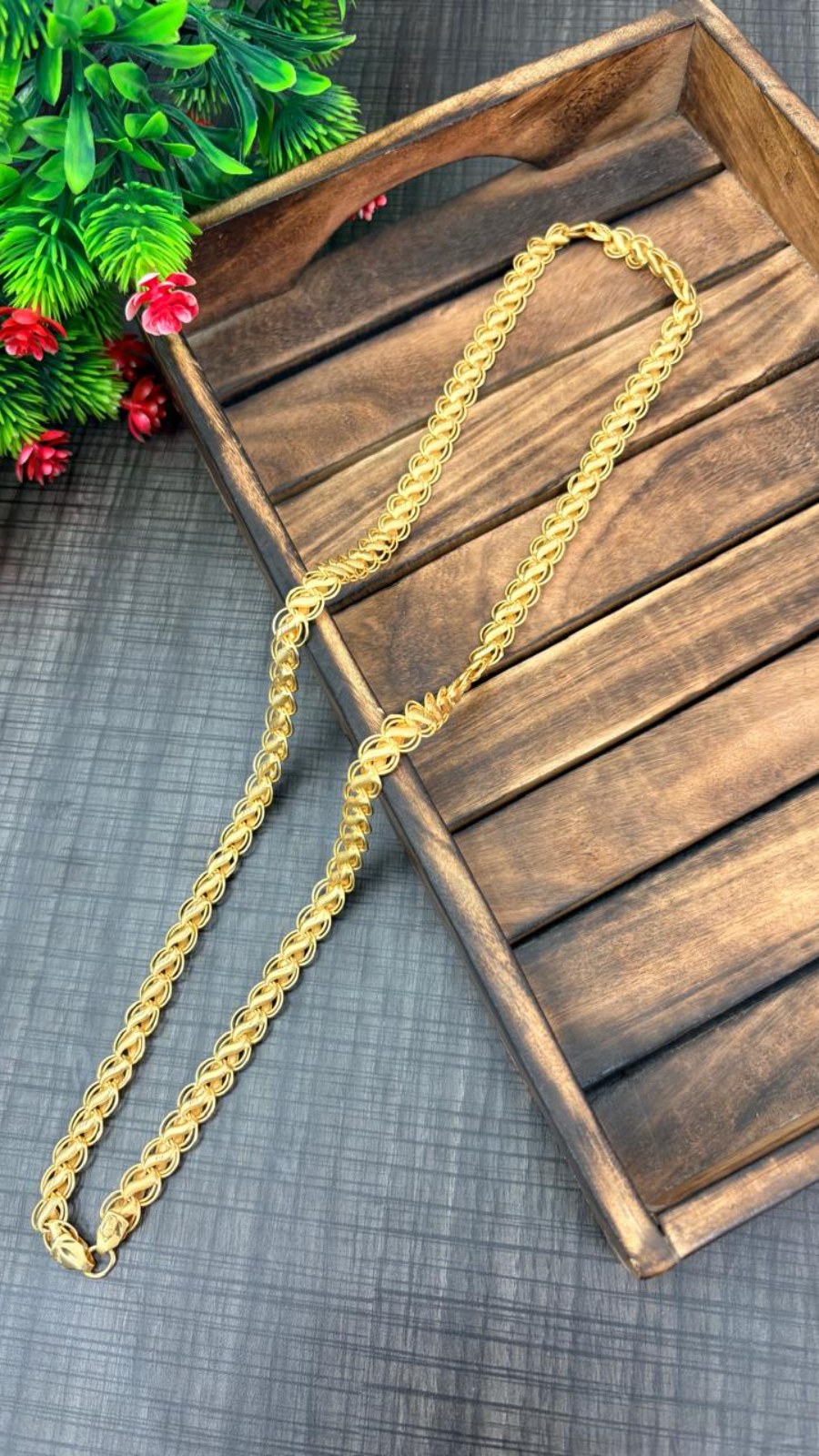 TWIST LOOP CHAIN-THICK (30 INCH) 2