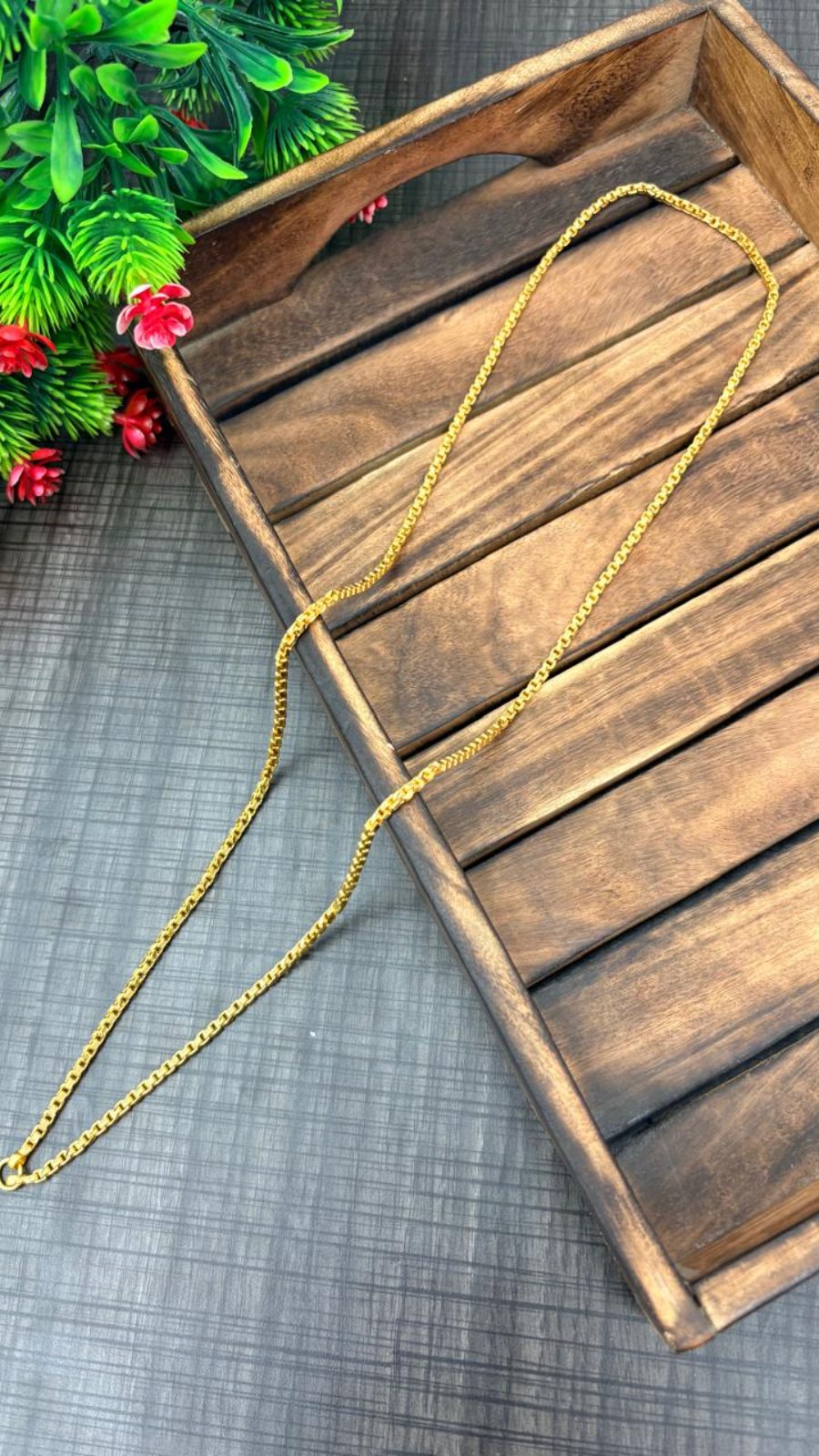 BOX CHAIN -MEDIUM (30 INCH) 2