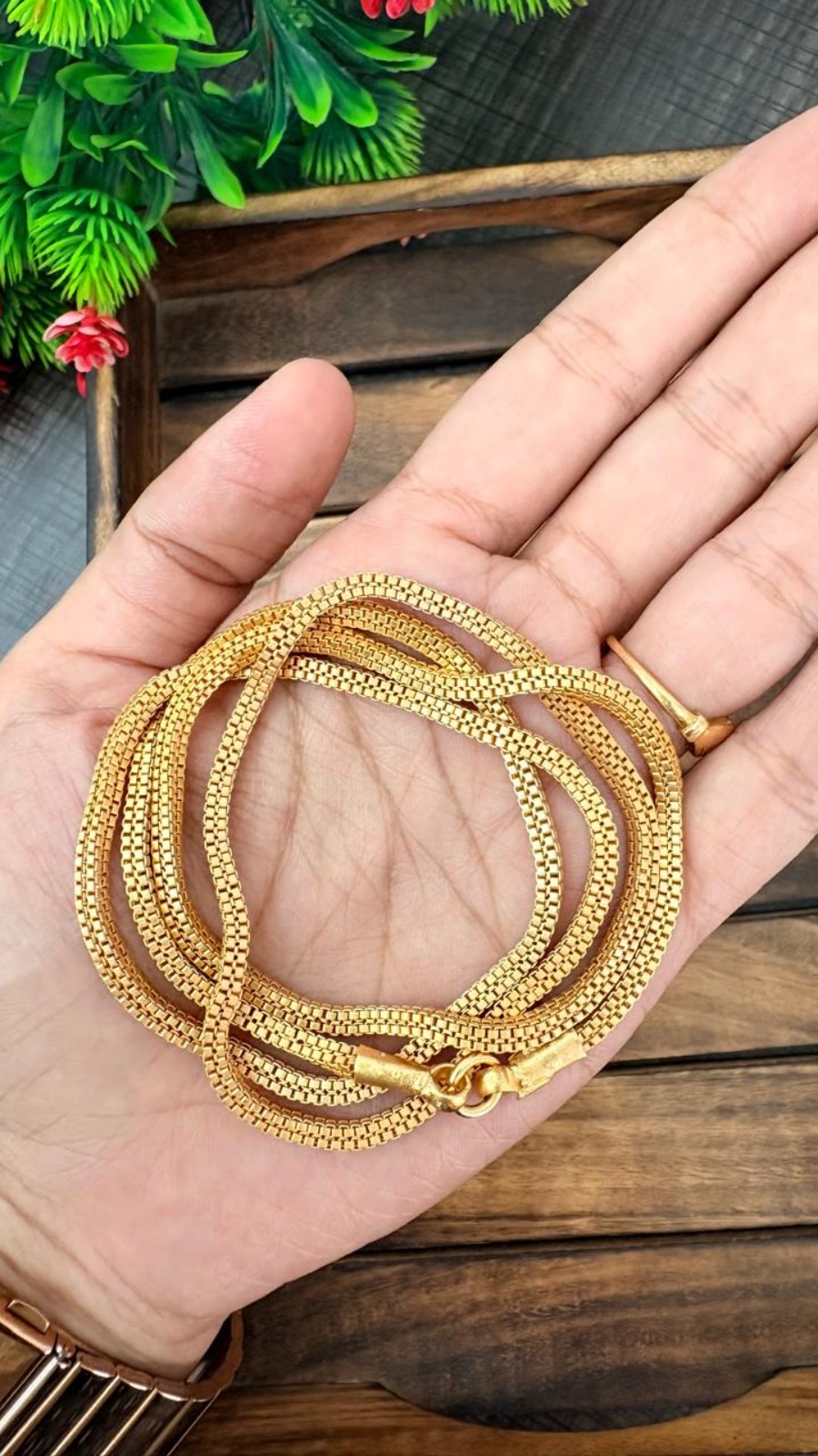 ROYAL MESH LINK CHAIN-MEDIUM (30 INCH) 1