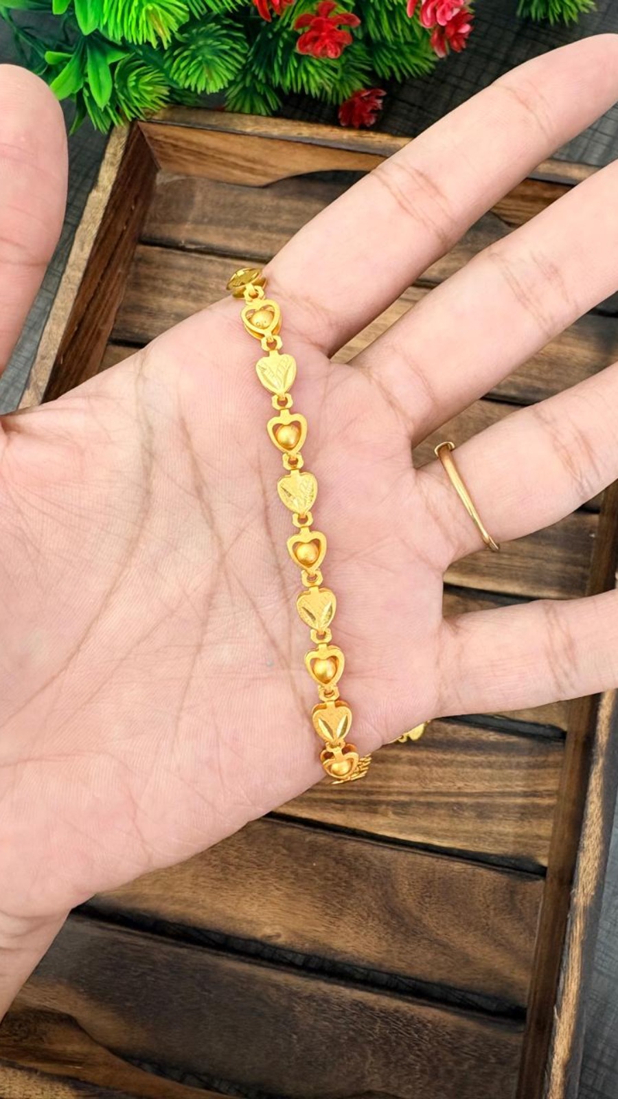 HEART LINK  CHAIN