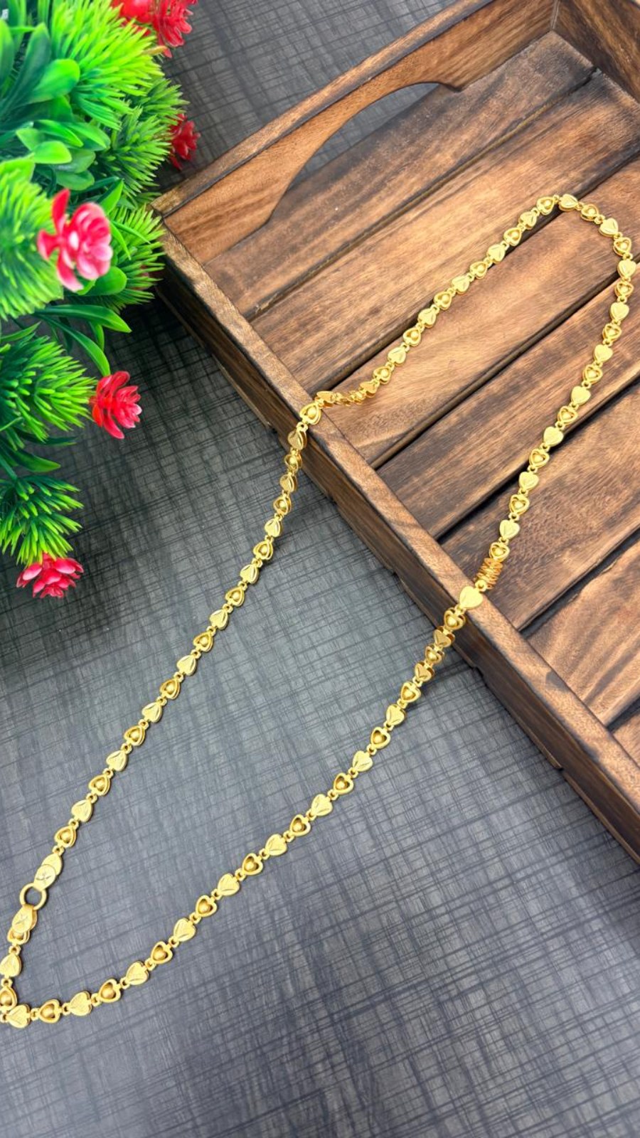 HEART LINK  CHAIN 2