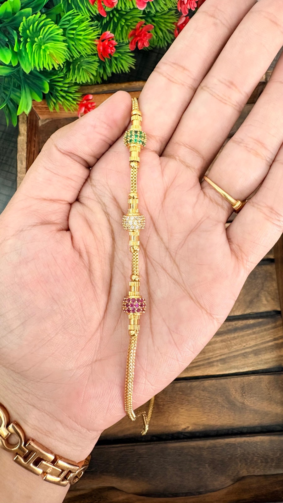 Muhappu Chain 01-Multi Color
