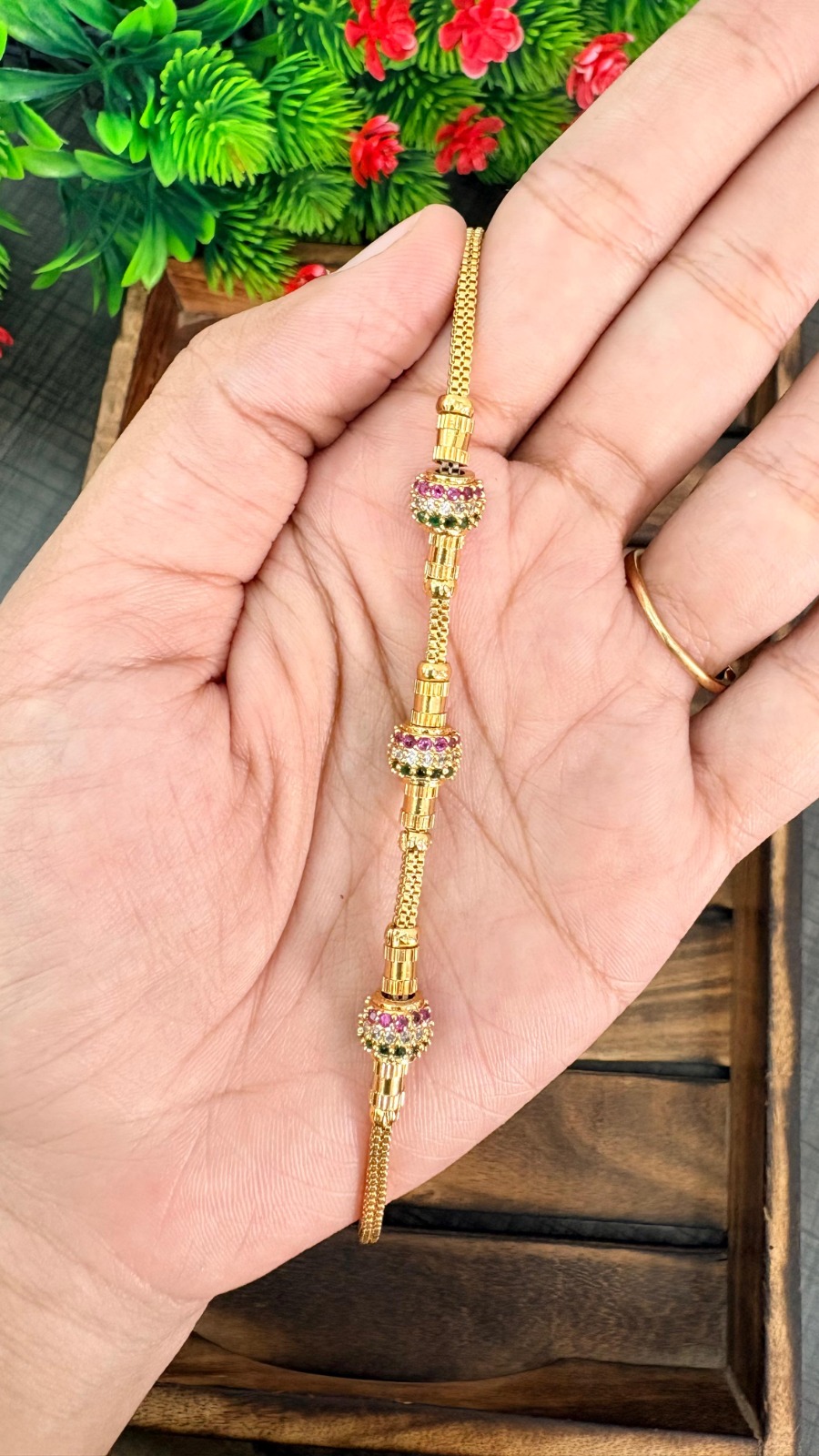 Muhappu Chain 04-Multi Color