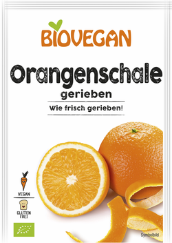Biovegan Orangenschale ger., BIO