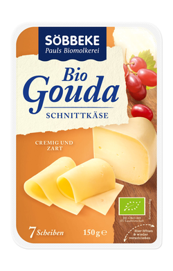 Söbbeke Bio Gouda in Scheiben