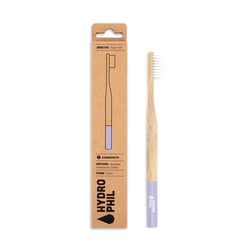 HYDROPHIL Bambuszahnbürste violett