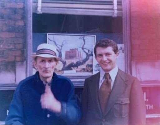 Vojislav Bumbaširević and Jean Lambert in Chicago, 1974