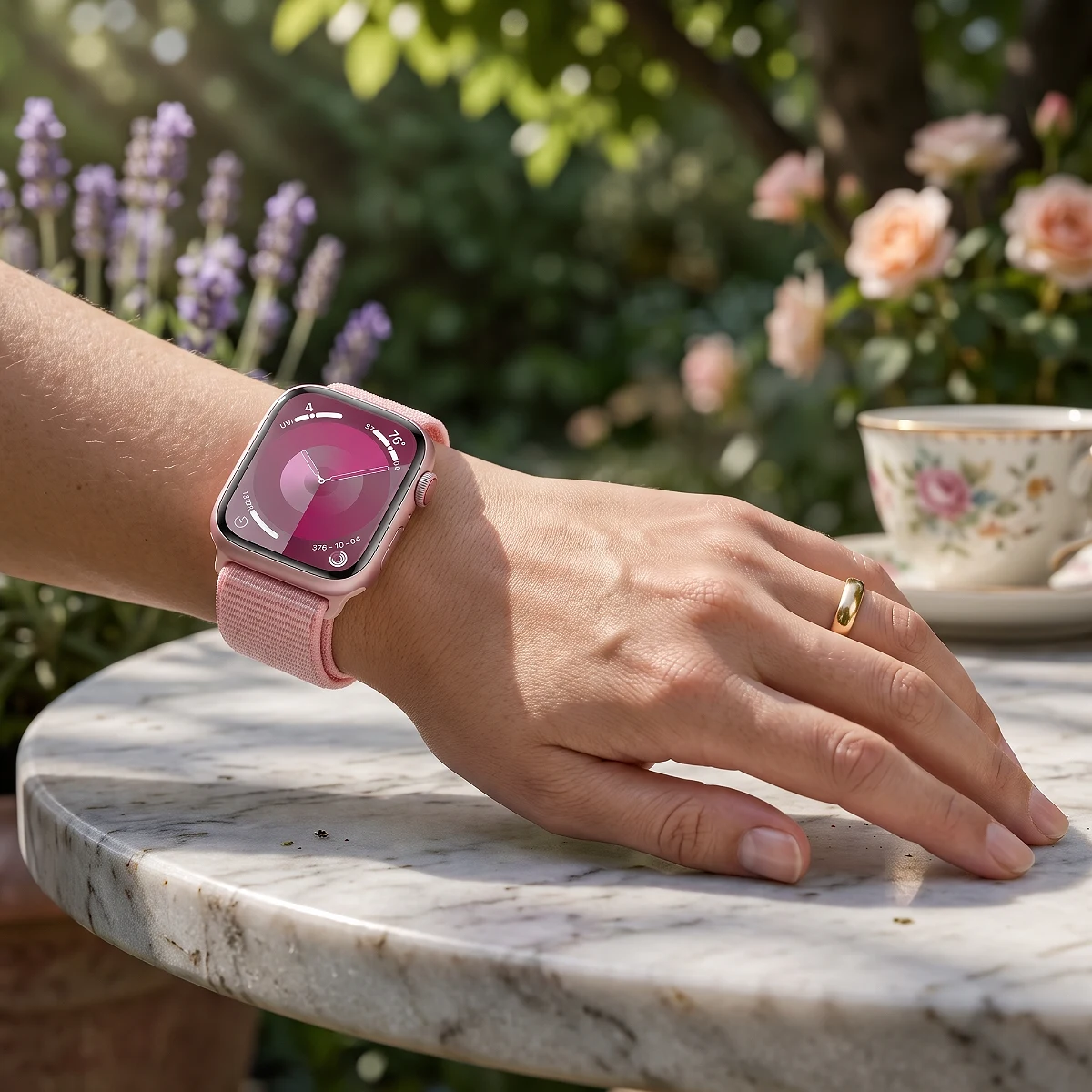 Apple Watch Series 9 GPS 45mm Rosa