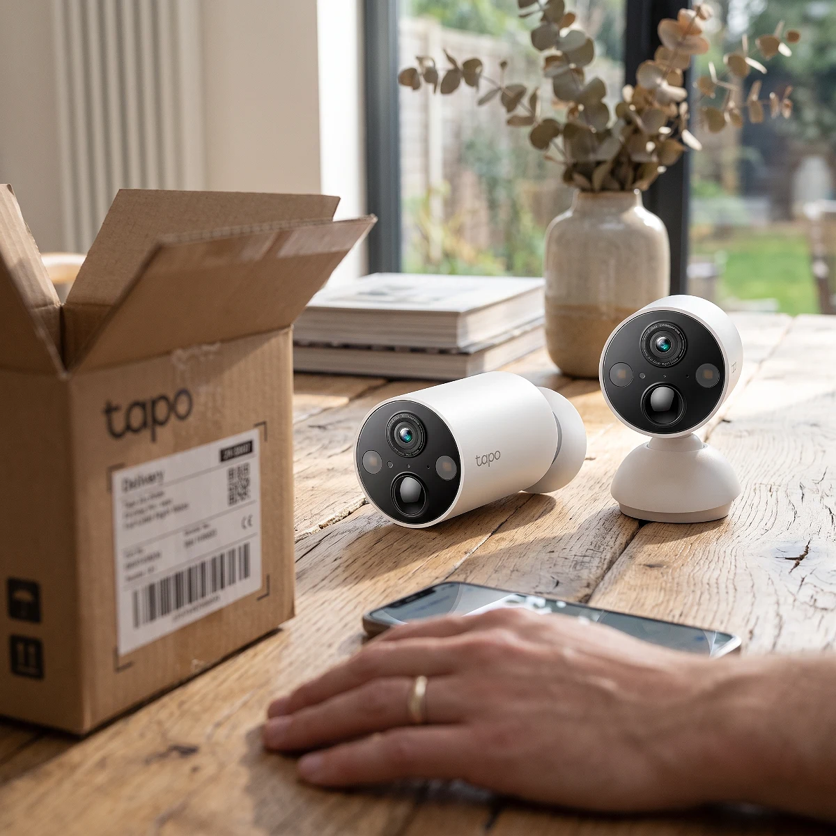 Tapo MagCam 2K+ (Pack de 2)