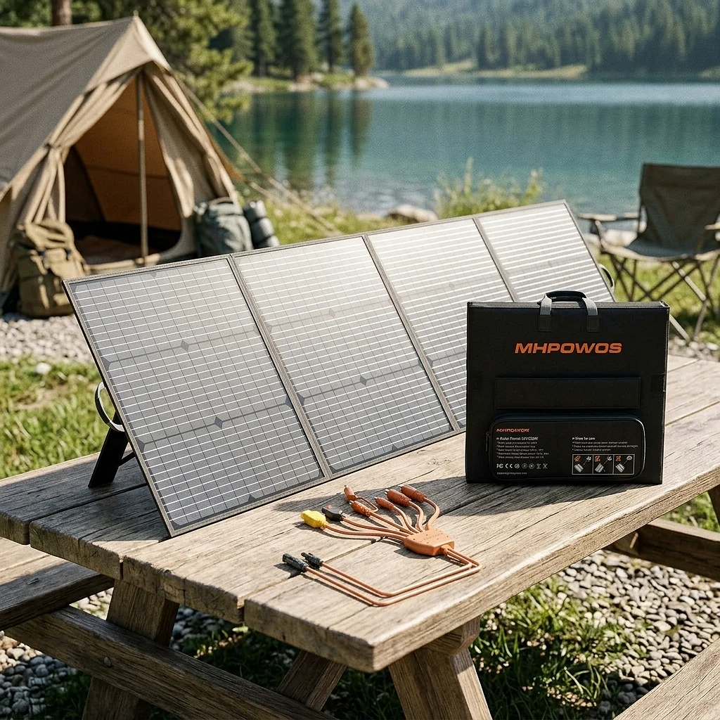 Panel Solar Plegable 220W Portátil