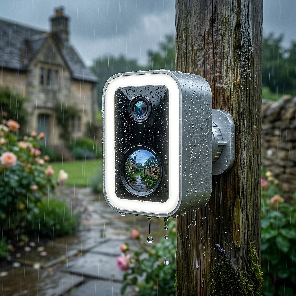 Cámara de Seguridad 2K Inalámbrica con Spotlight y Alarma — foto 3