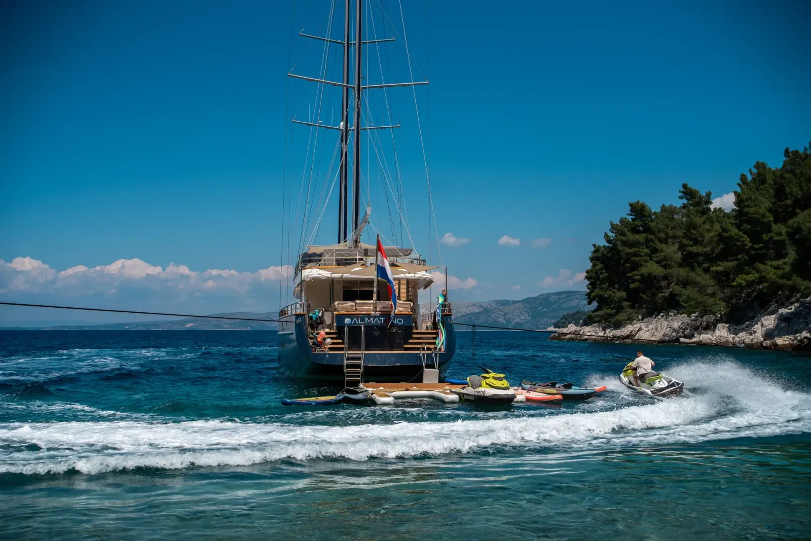 Dalmatino sailing in Split