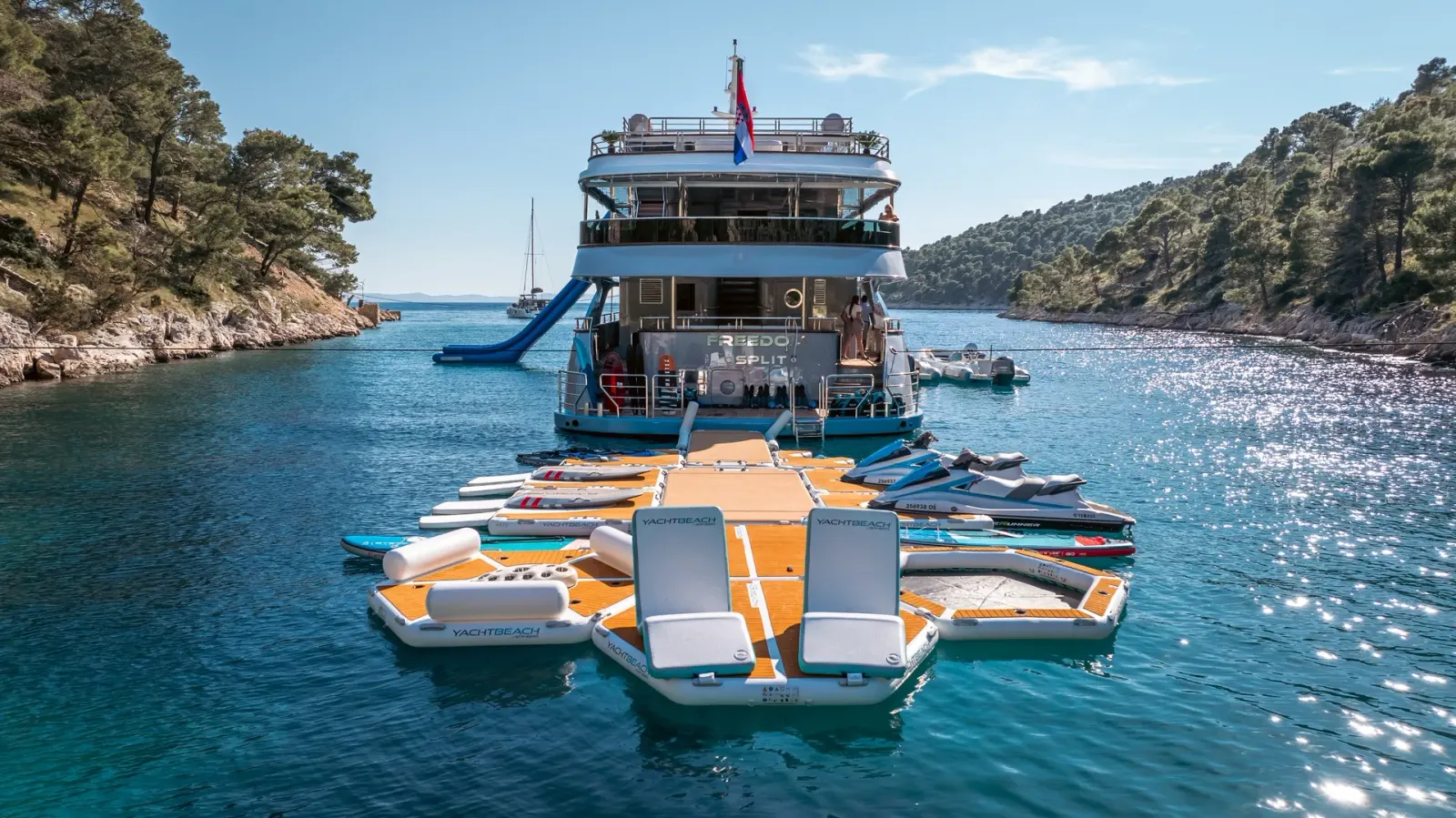 Freedom sailing in Dubrovnik