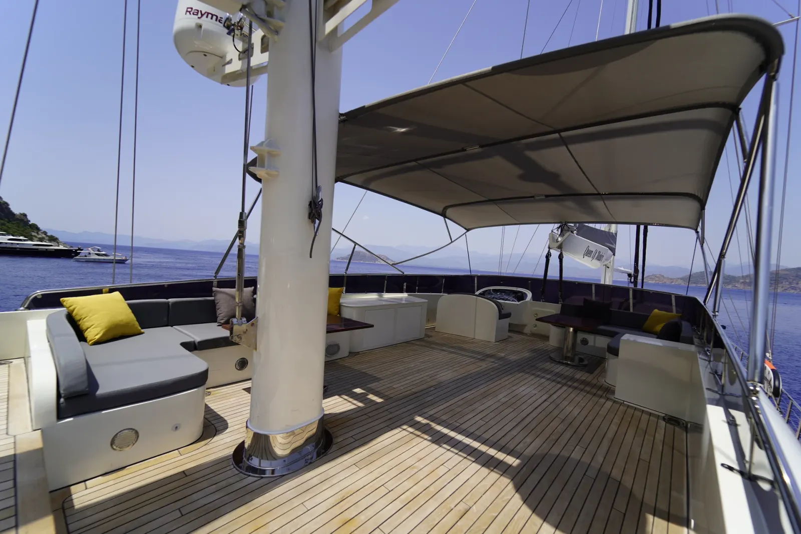 Queen Of Makri sailing in Göcek