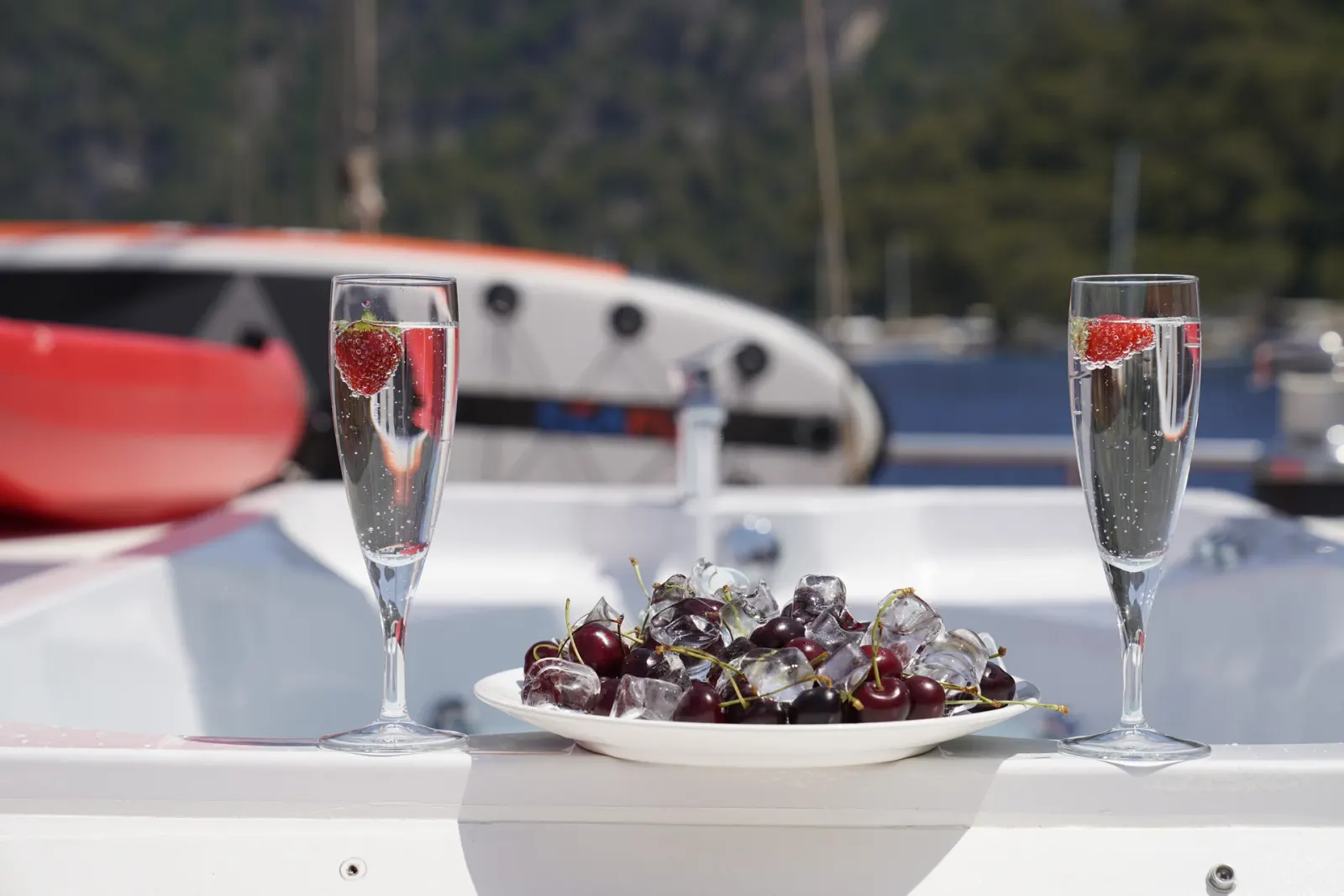 Queen Of Makri sailing in Göcek
