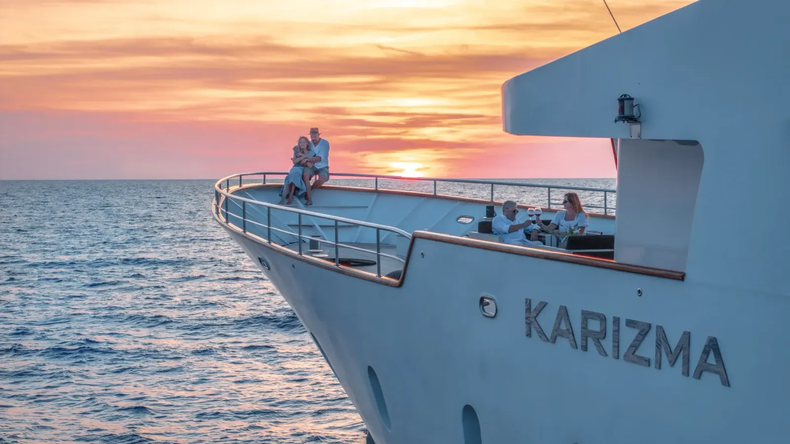 Karizma sailing in Split