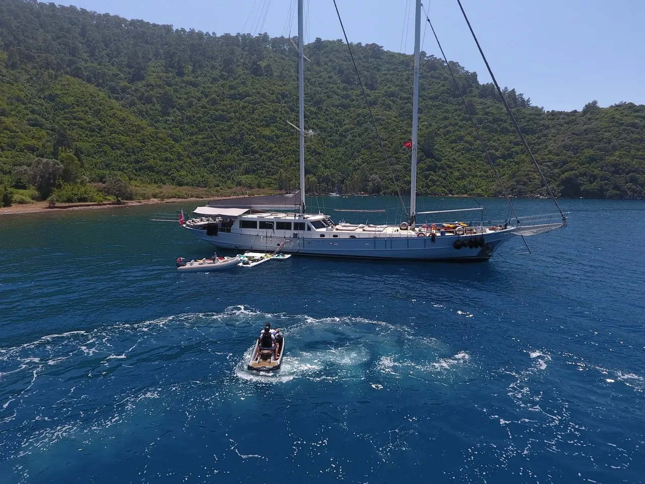 White Soul  sailing in Marmaris