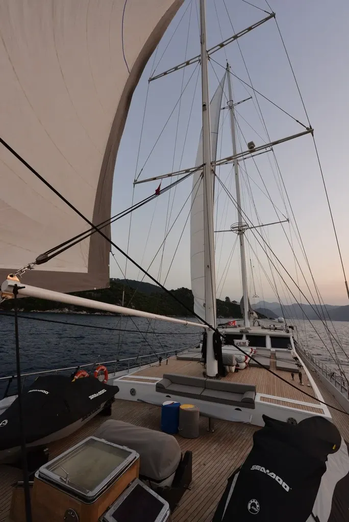 White Soul  sailing in Marmaris