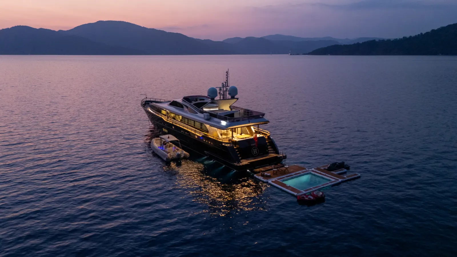 Harun sailing in Bodrum