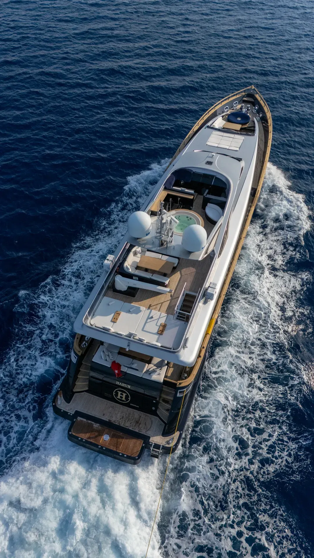 Harun sailing in Bodrum