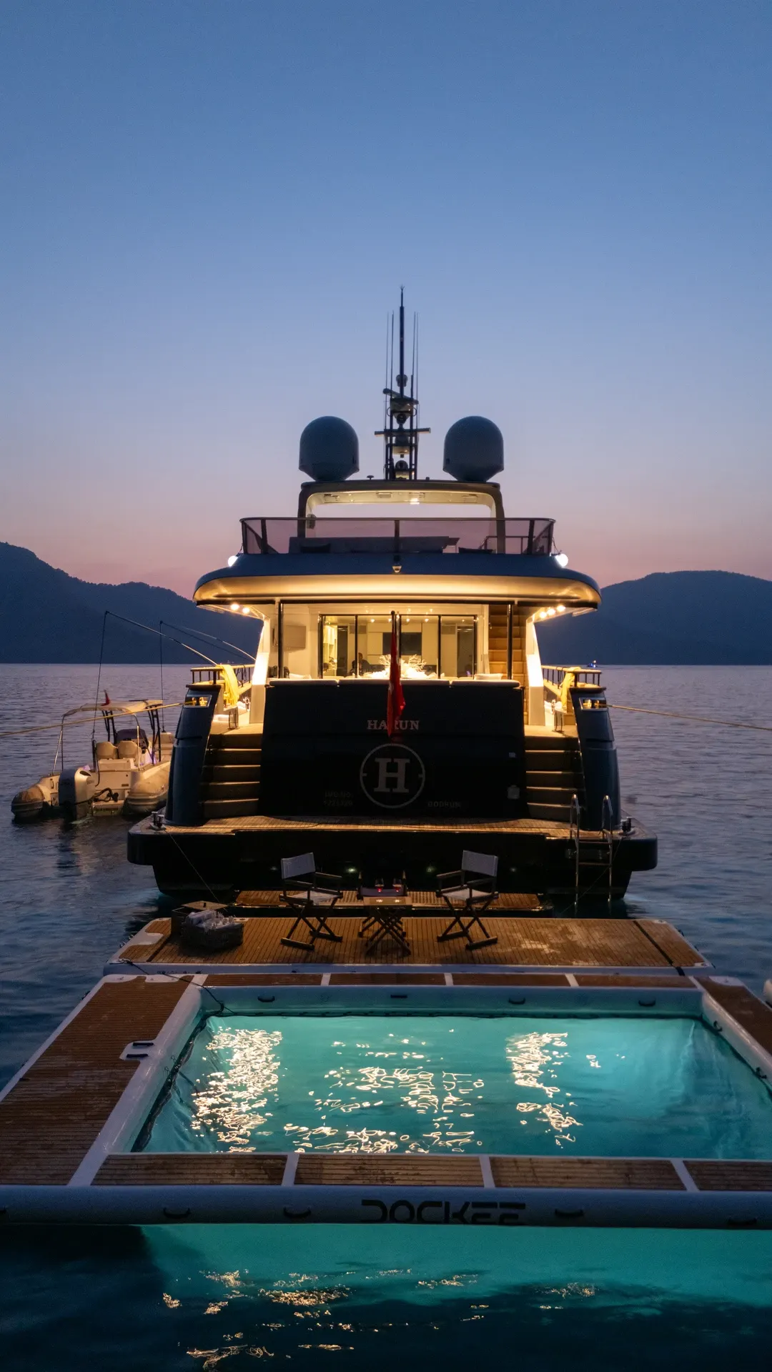 Harun sailing in Bodrum