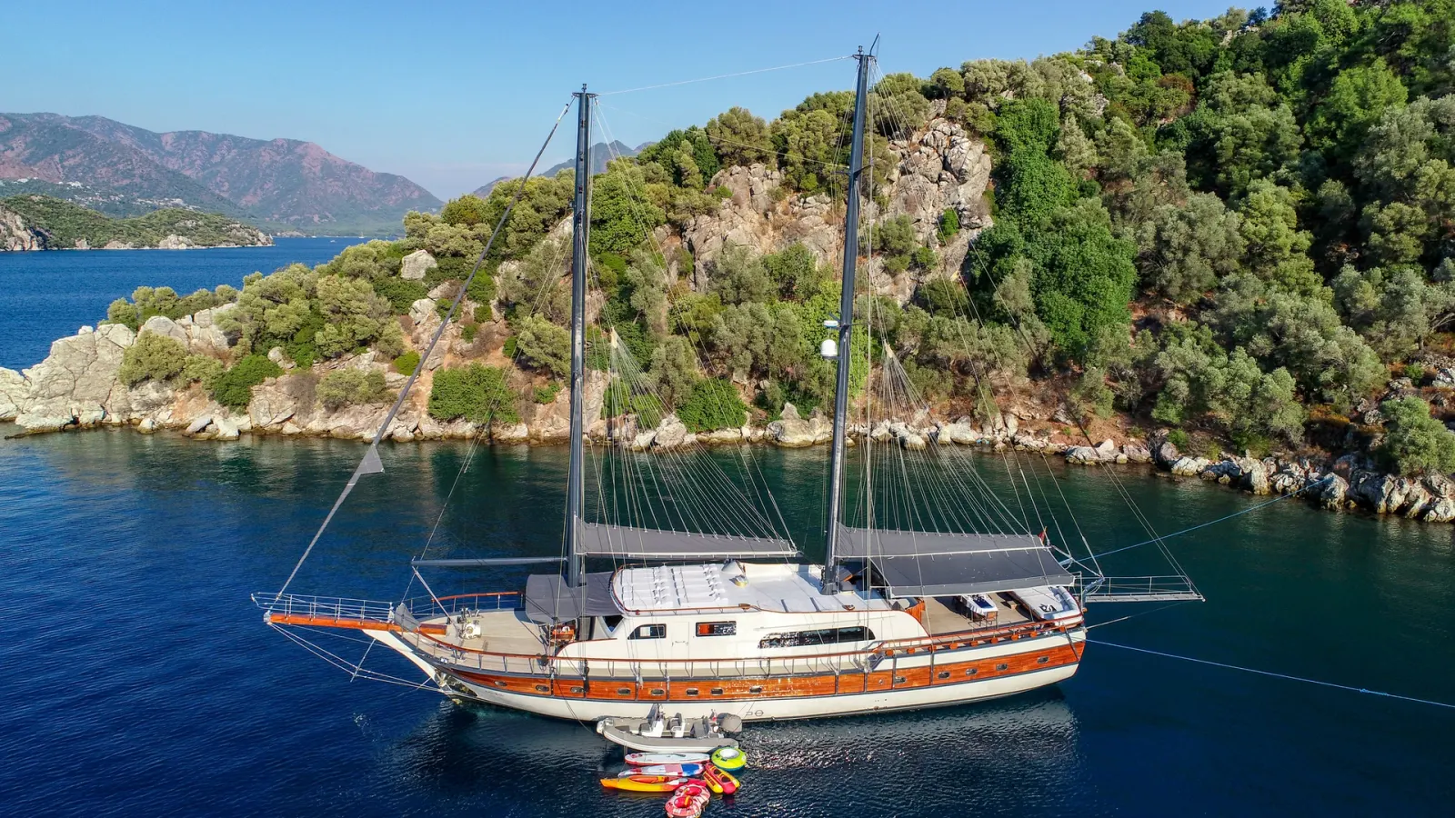 Ugur sailing in Marmaris