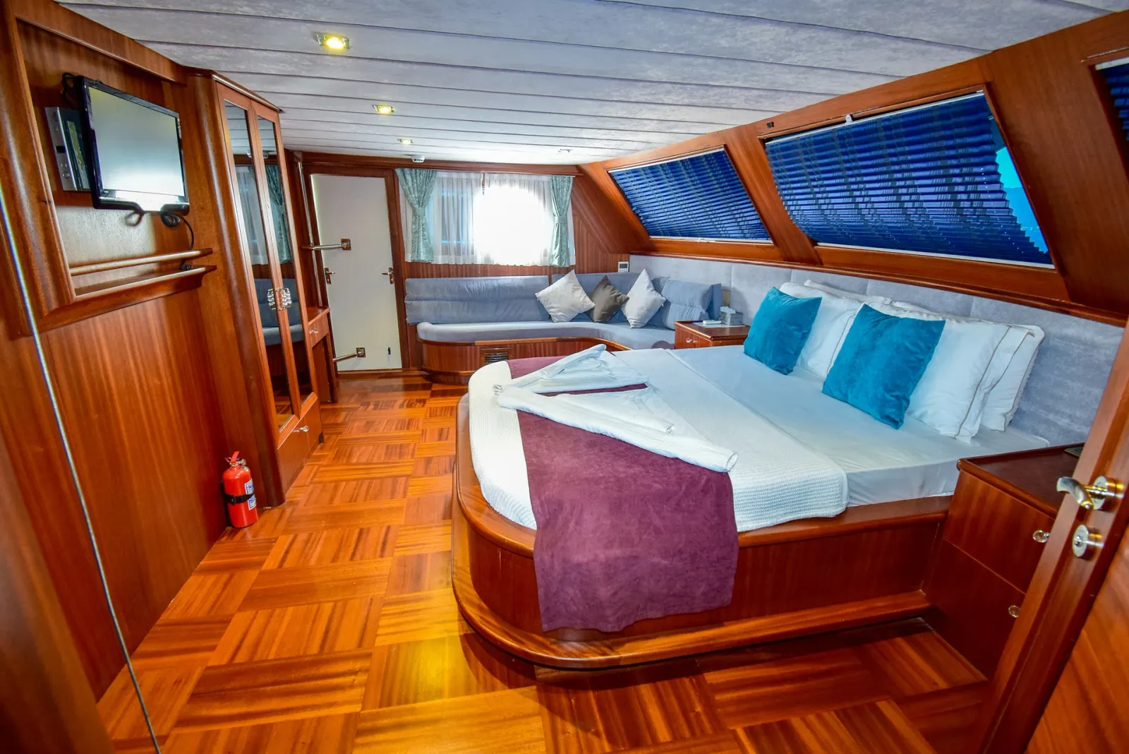 Ugur sailing in Marmaris