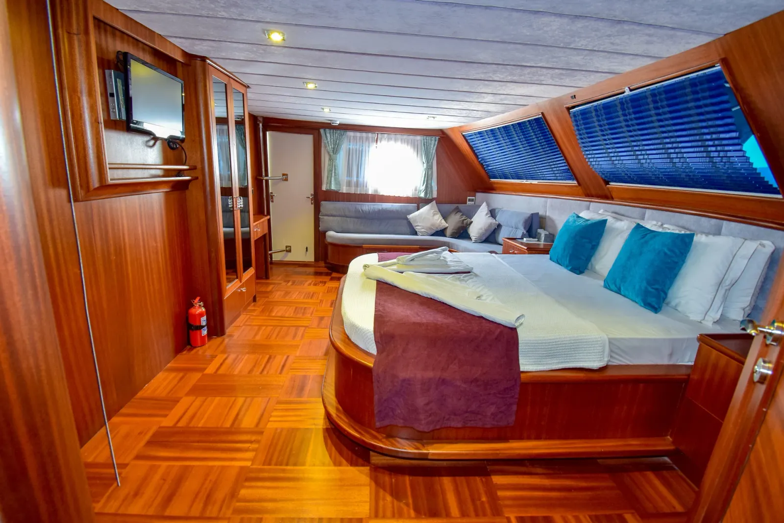 Ugur sailing in Marmaris