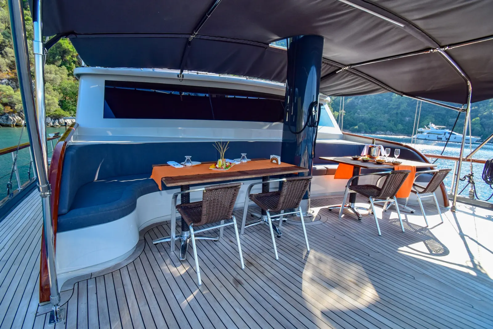 Ugur sailing in Marmaris