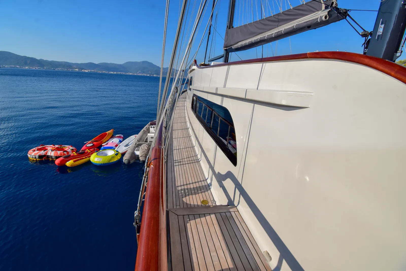Ugur sailing in Marmaris