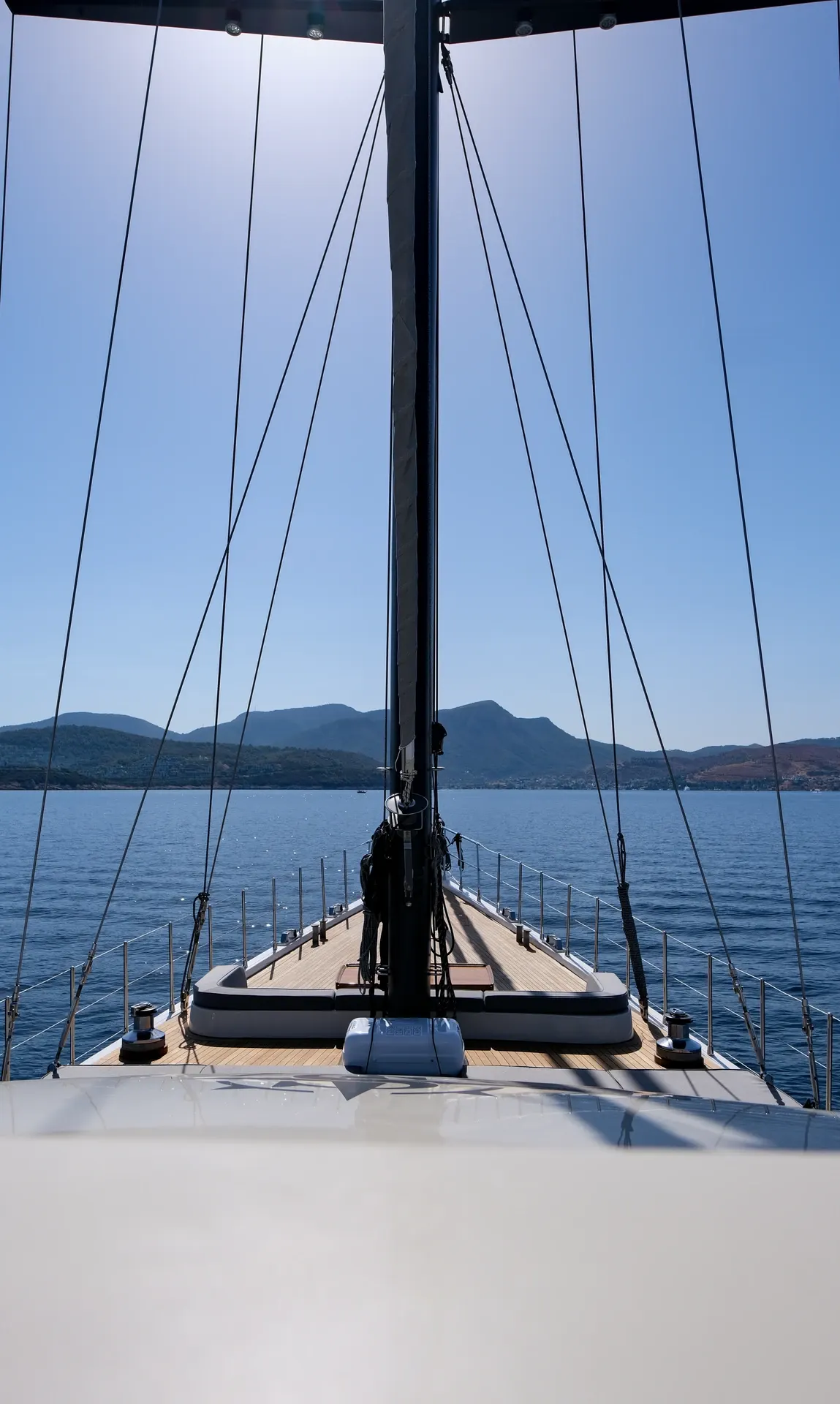Süreyya sailing in Bodrum
