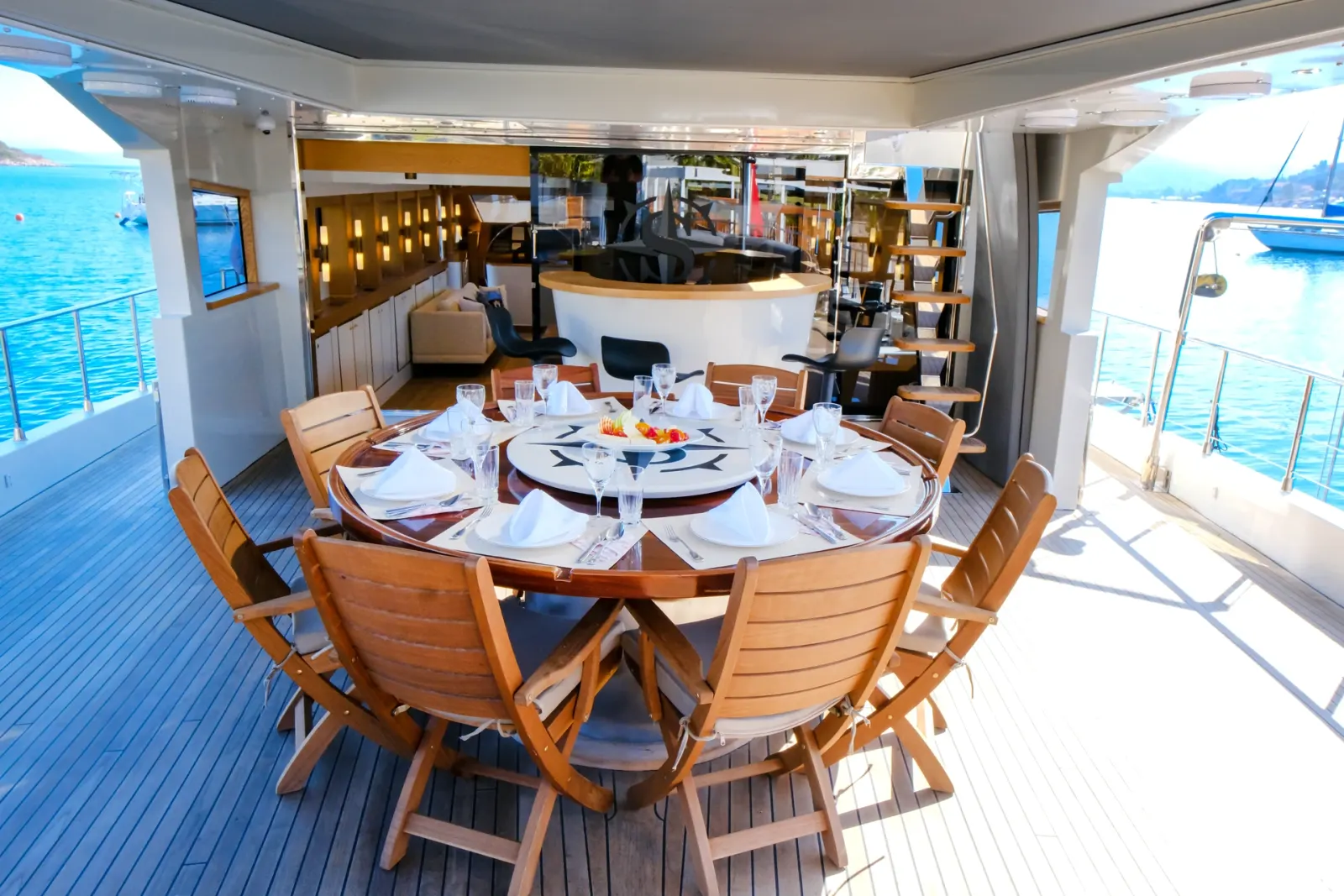 Süreyya sailing in Bodrum