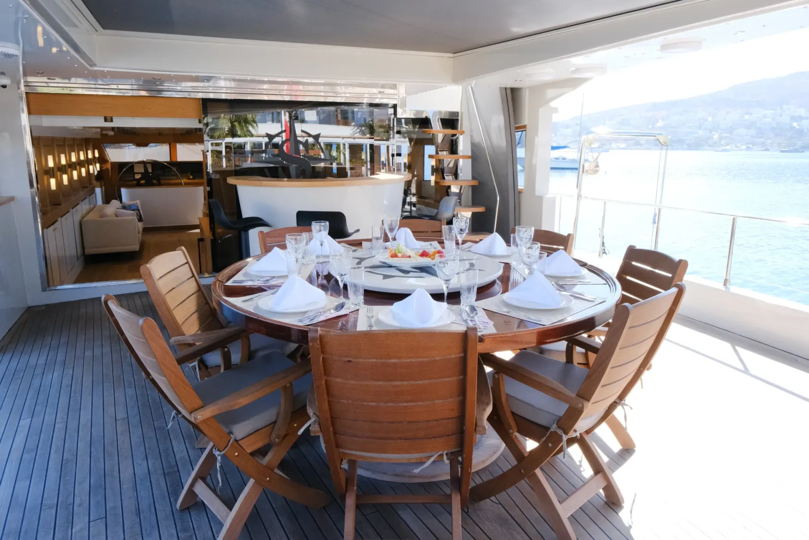 Süreyya sailing in Bodrum