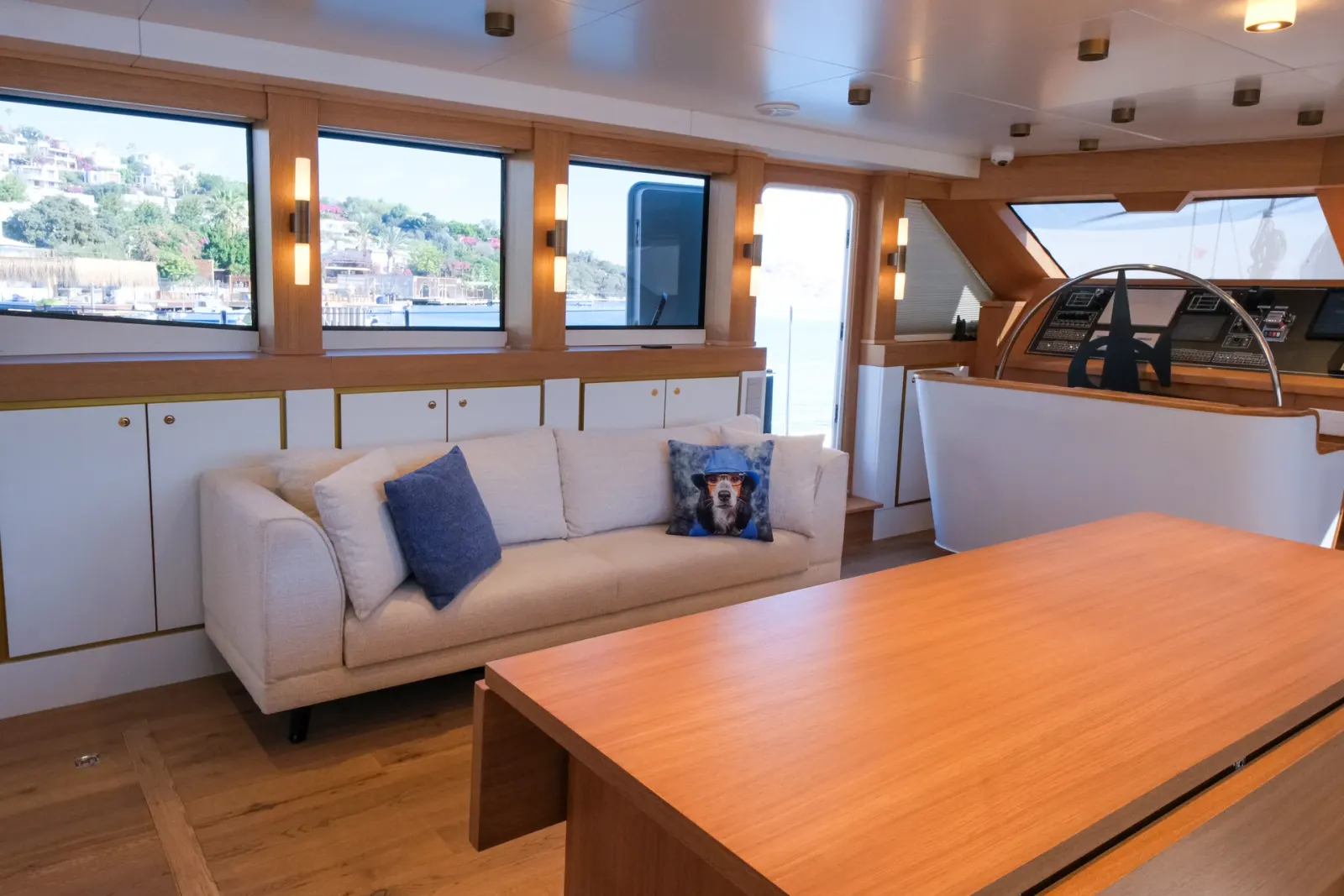 Süreyya sailing in Bodrum