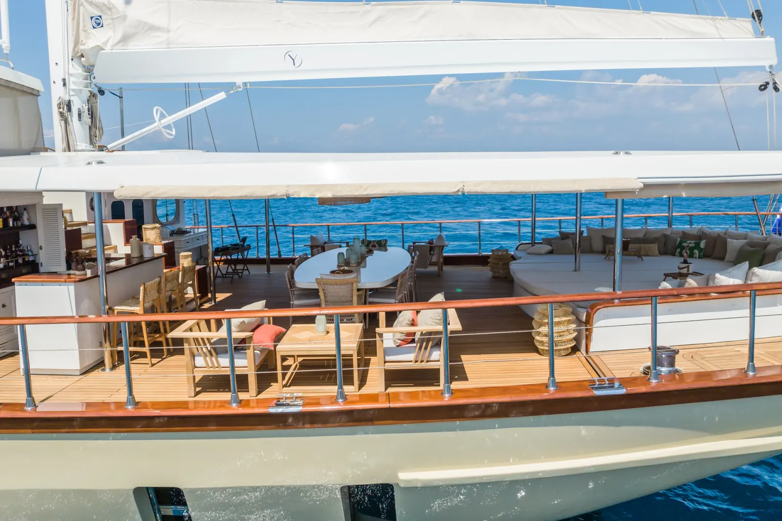Yazz sailing in Bodrum