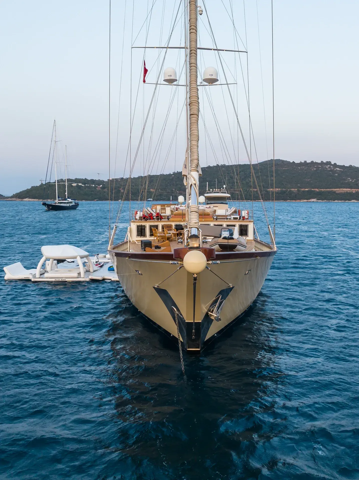 Yazz sailing in Bodrum