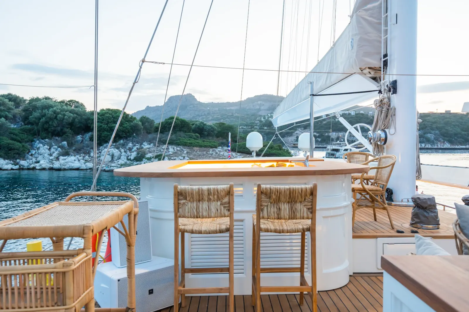 Yazz sailing in Bodrum