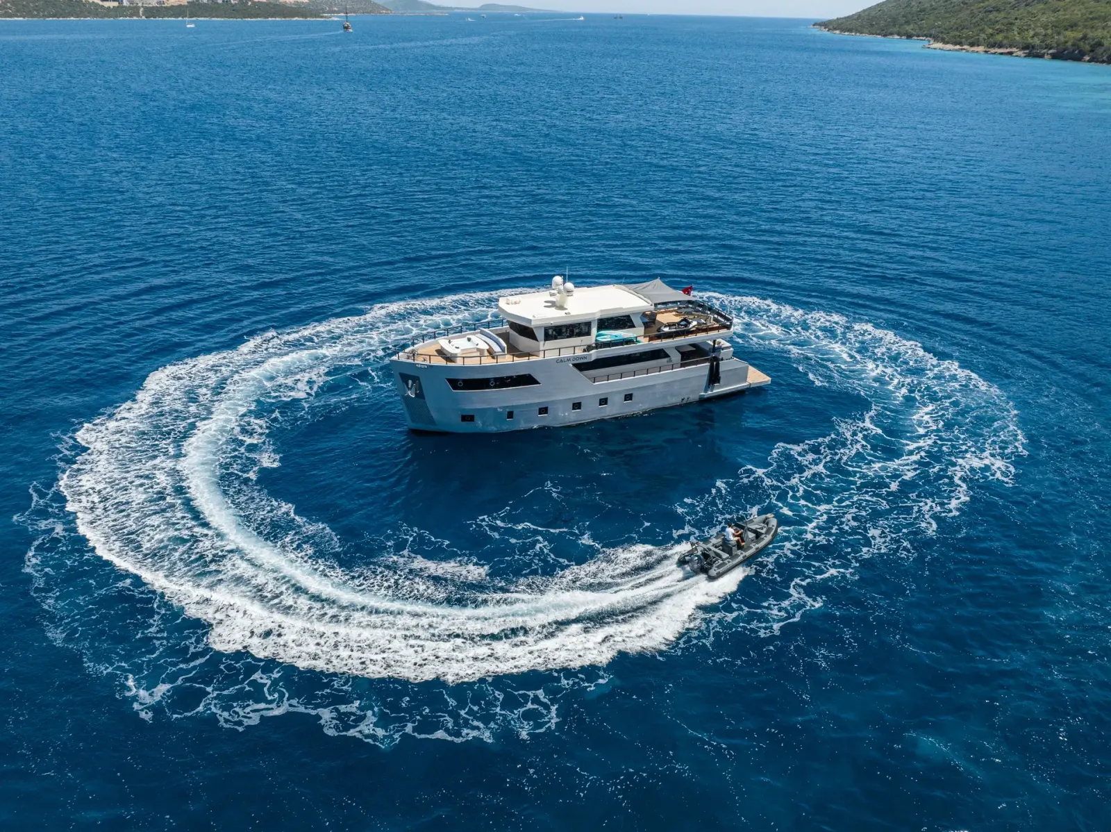 Calm Down sailing in Bodrum