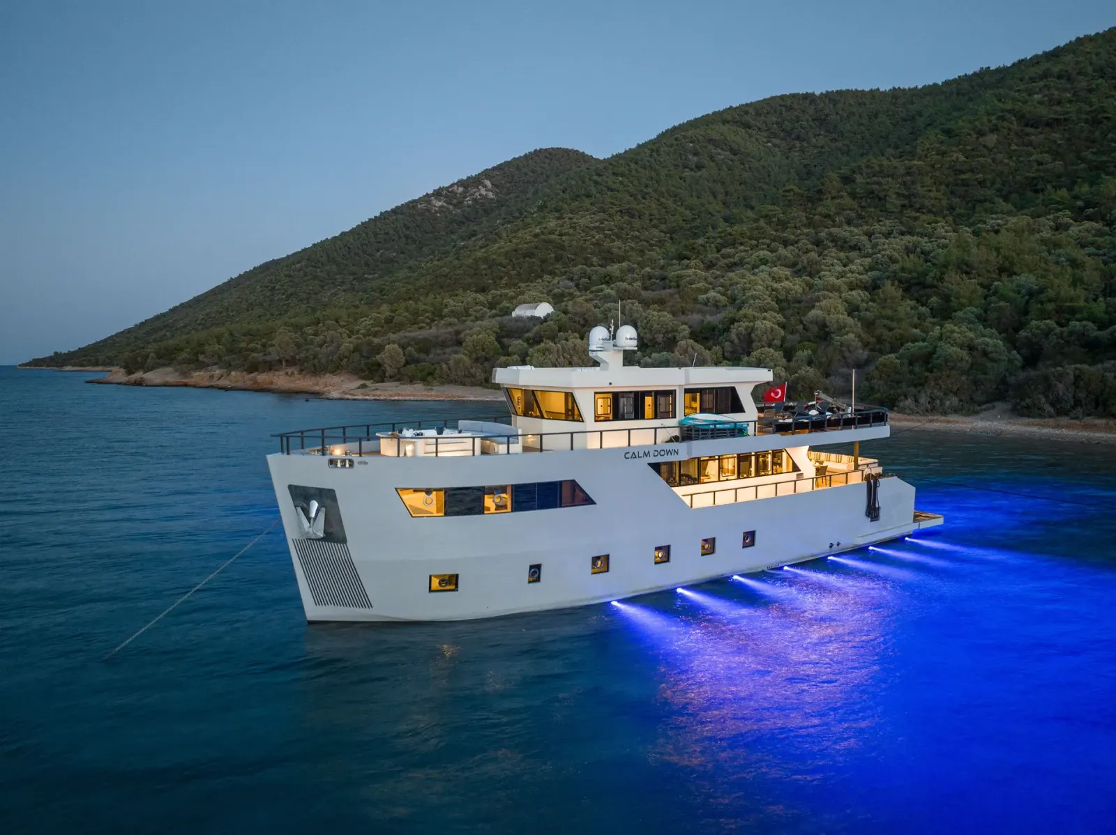 Calm Down sailing in Bodrum
