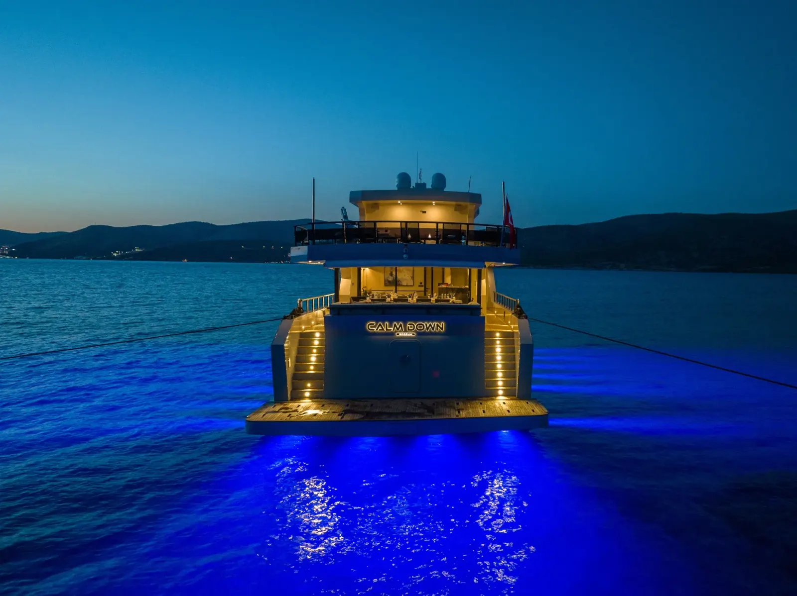 Calm Down sailing in Bodrum