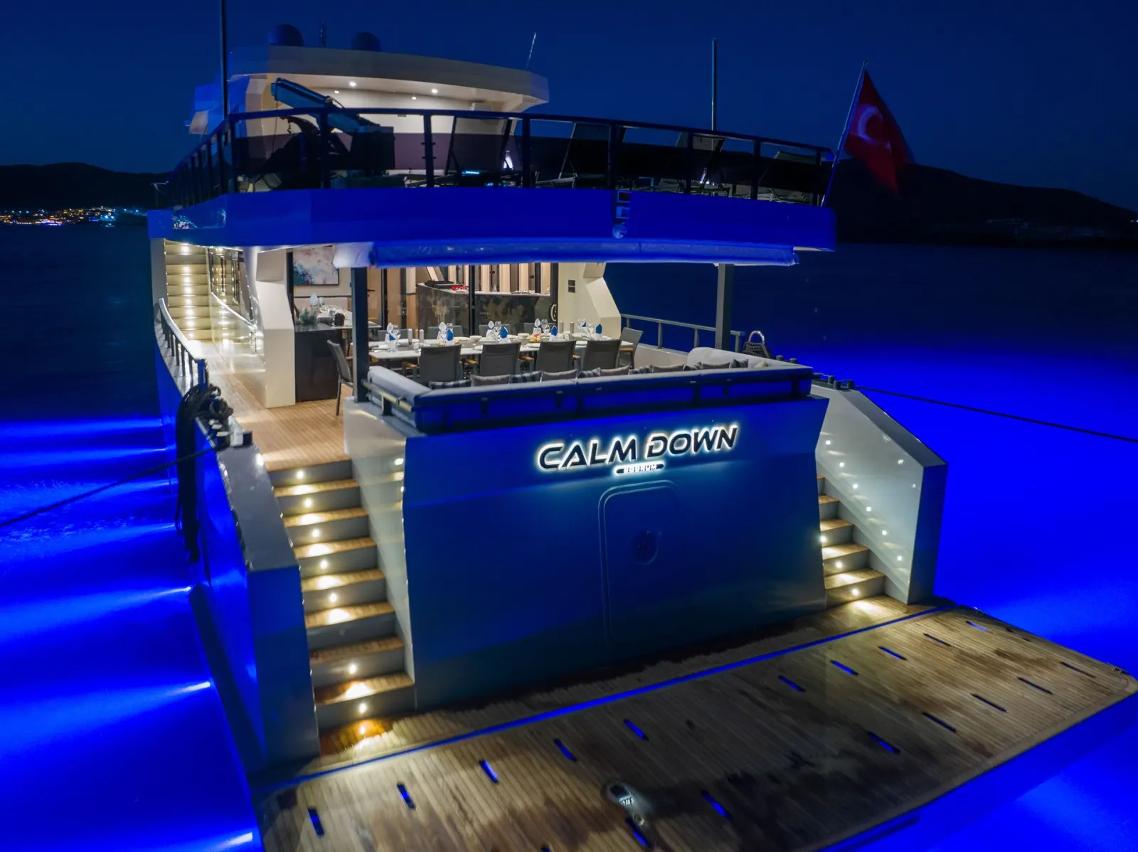Calm Down sailing in Bodrum